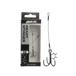 BKK Hameçons Et Montages-Stinger Assist Spear SS Ready Stinger 7x7 Wire Taille #4 (x2)