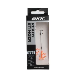 BKK Hameçons Et Montages-Stinger Assist Spear SS UVO Ready Stinger 7x7 Wire Taille #4 (x2)
