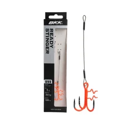 BKK Carnassier Au Posé|Hameçons Et Montages-Stinger Assist Spear UVO Stinger HD 7x7 Wire Pike (x2)
