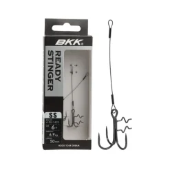 BKK Hameçons Et Montages-Stinger Assist Spear SS Ready Stinger 7x7 Wire Taille #6 (x2)
