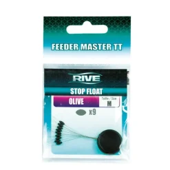 RIVE Acc. De Montage Feeder-Stop Float Olive - M (x9)