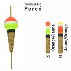 GARBOLINO Lignes Et Accessoires De Montage-Streamline flotteur truite x2- Flotteur Toulousain Fendu