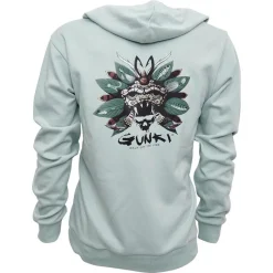 GUNKI Vêtements-Sweat Capuche Chief Green-W