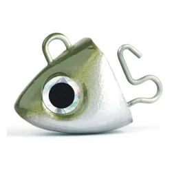 FIIISH Leurres-Tete Plombee Black Minnow Search 12g X2