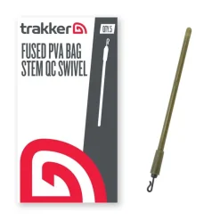 TRAKKER Amorçage/Propulsion-Tige Fused PVA Bag Steam QC Swivel