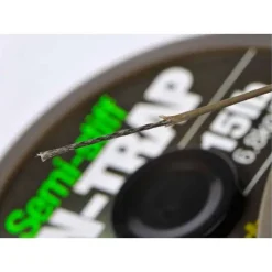 KORDA Acc.Montages/Hameçons-Tresse à bas de ligne carpe n-trap semi -stiff green 20m