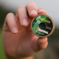 KORDA Acc.Montages/Hameçons-Tresse à bas de ligne carpe super natural 18lbs