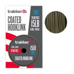 TRAKKER Acc.Montages/Hameçons-Tresse à bas de ligne Soft Coated Hooklink 20m
