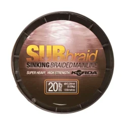 KORDA Filaments-Tresse carpe sub braid 1200m