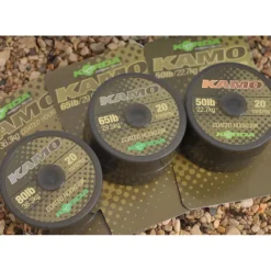 KORDA Acc.Montages/Hameçons-Tresse gainée carpe kamo coated hooklink (20m)