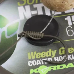 KORDA Acc.Montages/Hameçons-Tresse gainée carpe n trap soft green