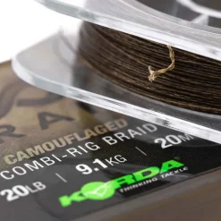 KORDA Acc.Montages/Hameçons-Tresse Loops Braid 20lbs 20m
