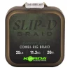 KORDA Filaments-Tresse Slip-D Braid 25lb 20m
