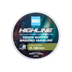 NASH Filaments-Tresse Highline Extra Supple Braid Green 600m