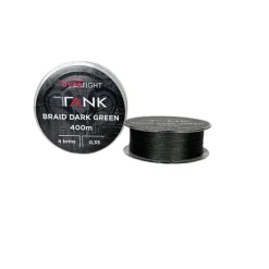 OVERFIGHT Filaments-Tresse Tank Braid Dark Green 400 m