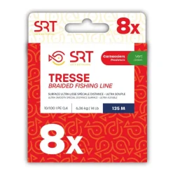 SERT Tresses, Nylons, Fluorocarbones|Tresses, Nylons, Fluorocarbones-Tresse x8 Moss Green 270m