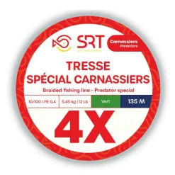 SERT Tresses, Nylons, Fluorocarbones|Tresses, Nylons, Fluorocarbones-Tresse x4 Moss Green 270m