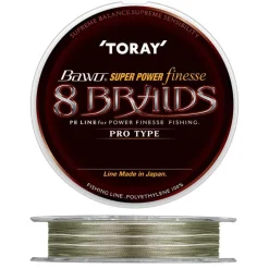 TORAY Tresses, Nylons, Fluorocarbones-Tresse Super Power Finesse 150M