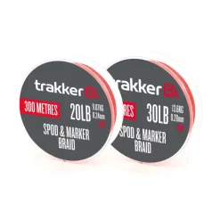 TRAKKER Filaments-Tresse Spod Marker Braid 300m Red