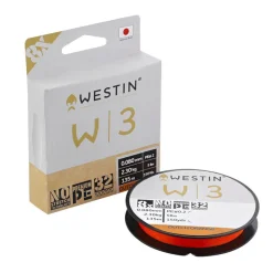 WESTIN Tresses, Nylons, Fluorocarbones-Tresse W3 8-BRAID DUTCH Orange 135m