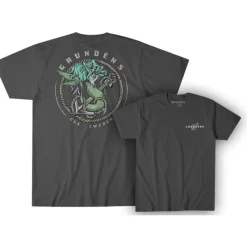 GRUNDENS Vêtements-T-shirt Mermaid SS T-shirt Iron Grey