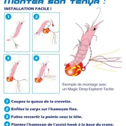 EXPLORER TACKLE Pêche Au Tenya|Leurres-Tête plombée magic tenya deep moule
