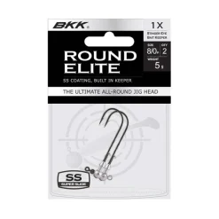 BKK Têtes Plombées-Têtes Plombées Round Elite Classic Bait Keeper H8/0 (x2)