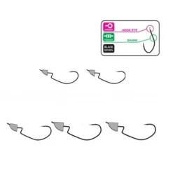 HAYABUSA Têtes Plombées-Têtes Plombées 930 Swimming Jighead Taille #1/0 (x5)