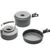 TRAKKER Bivouac/Confort-Ustensiles de cuisine armolife complete cookware set
