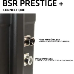 BSR Batterie-Valise PRESTIGE+ LifePO4 Gen3 24V/100Ah + chargeur+ prise sondeur