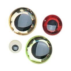 JMC Fly Tying-Yeux mouche oeil relief autocol 12 mm